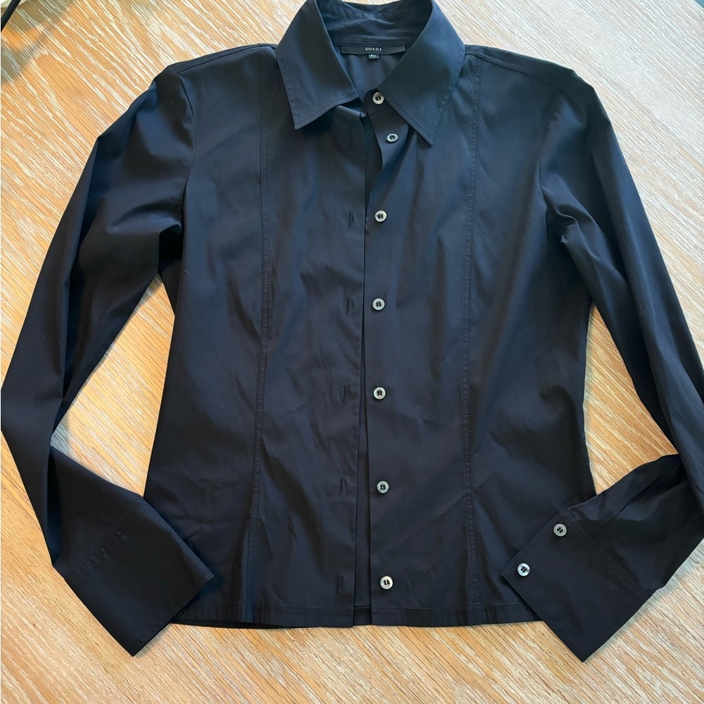 silk Gucci button up